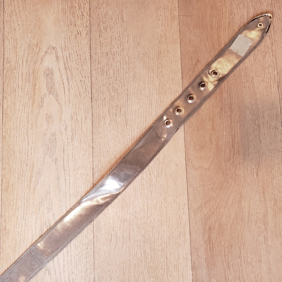 Silver Metal Mesh Rhinestone Belt Decorative Buckle Bling Bling - Picture 6 of 8